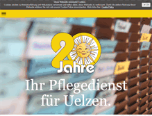 Tablet Screenshot of pflegedienstammann.de